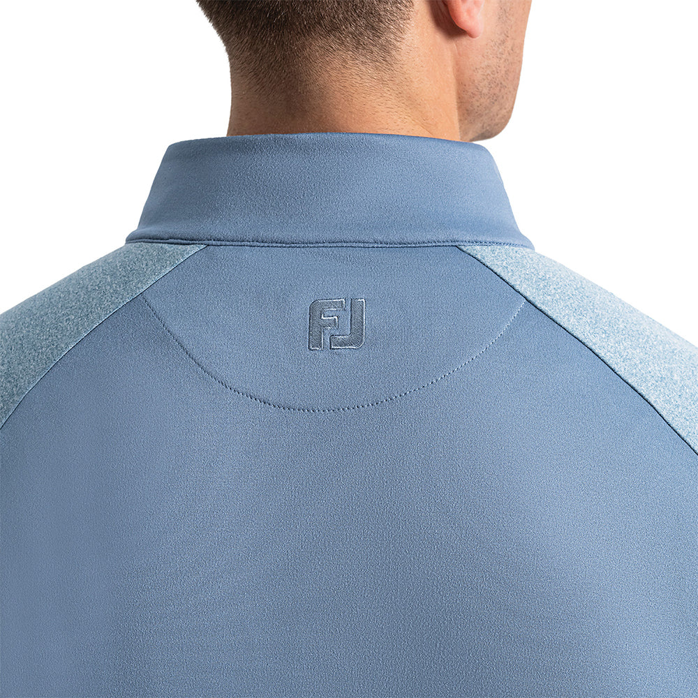 Raglan Block 1/4 Zip Pullover