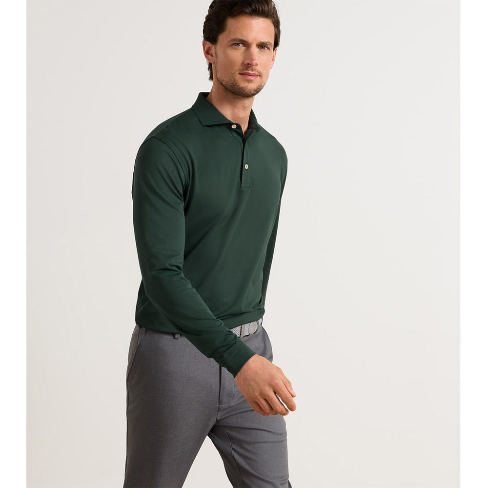 Lyons Performance Jersey Long Sleeve Polo