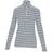 Women's The Simone Striped Long Sleeve 1/4 Zip Top - Fairway Styles
