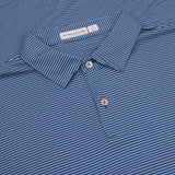 Featherweight Stripe Long Sleeve Polo