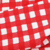 Women's Check Ribbon Socks