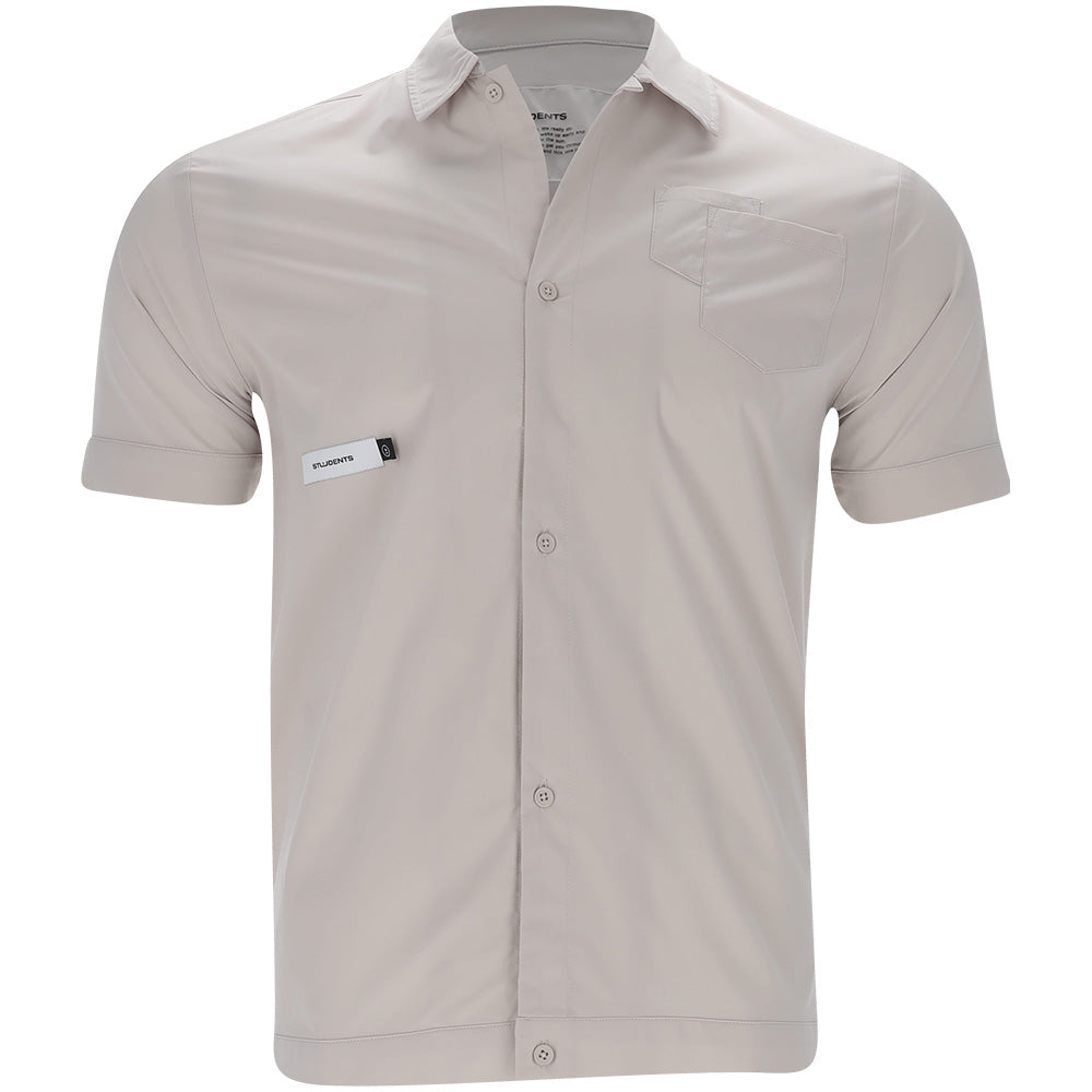 Oxford Poplin Button-Up Shirt