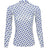 Women's Ella Print Long Sleeve Compression Top - Fairway Styles
