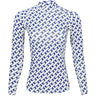 Women's Ella Print Long Sleeve Compression Top - Fairway Styles