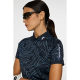 Women's Tour Tech Print Polo