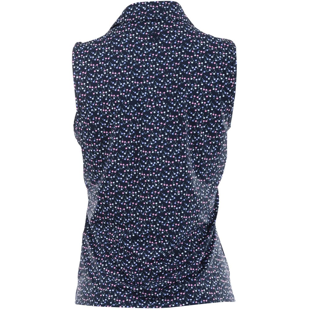 Women's Aye Poppy Silky Tech Sleeveless Polo - Fairway Styles