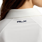 Women's Luxury Warp Knit Long Sleeve Polo