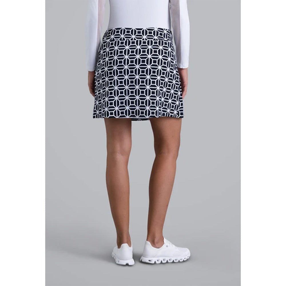 Women's Faux Wrap Skort - Carolyn Print
