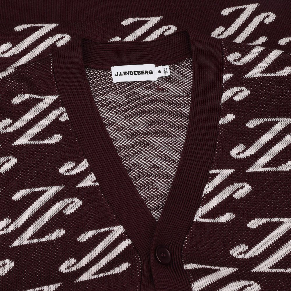 Denny Jacquard Cardigan