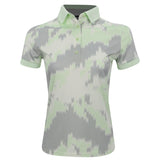 Women's Tour Tech Print Polo