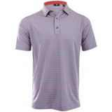 Pinstripe Cluster Stripe Lisle Polo