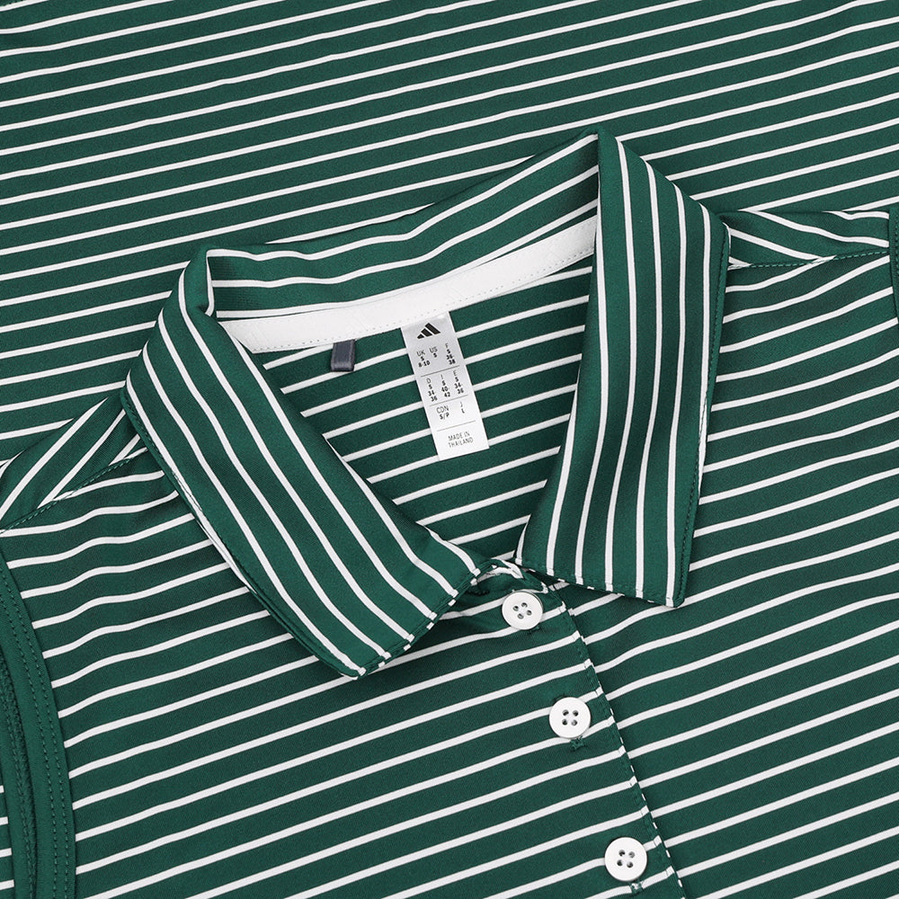 Women's Performance Stripe Sleeveless Polo