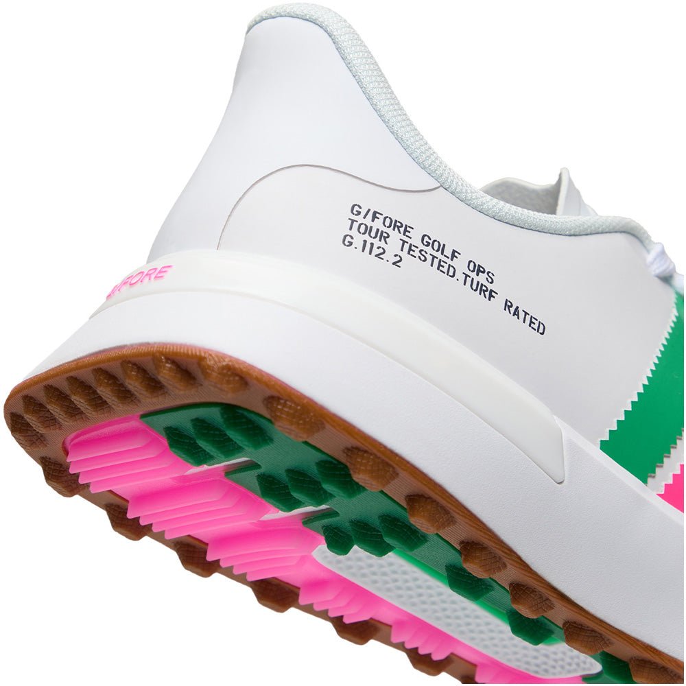 Women's G.112 Stripe Kiltie Spikeless Golf Shoes - Fairway Styles