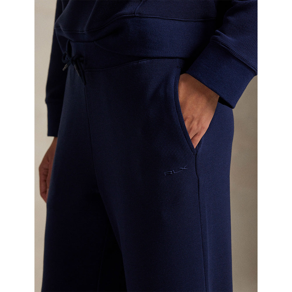 Waffle-Knit Jogger Pants