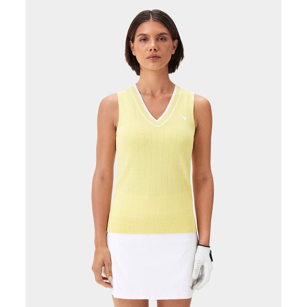Women's Ana V - Neck Sleeveless Shirt - Fairway Styles