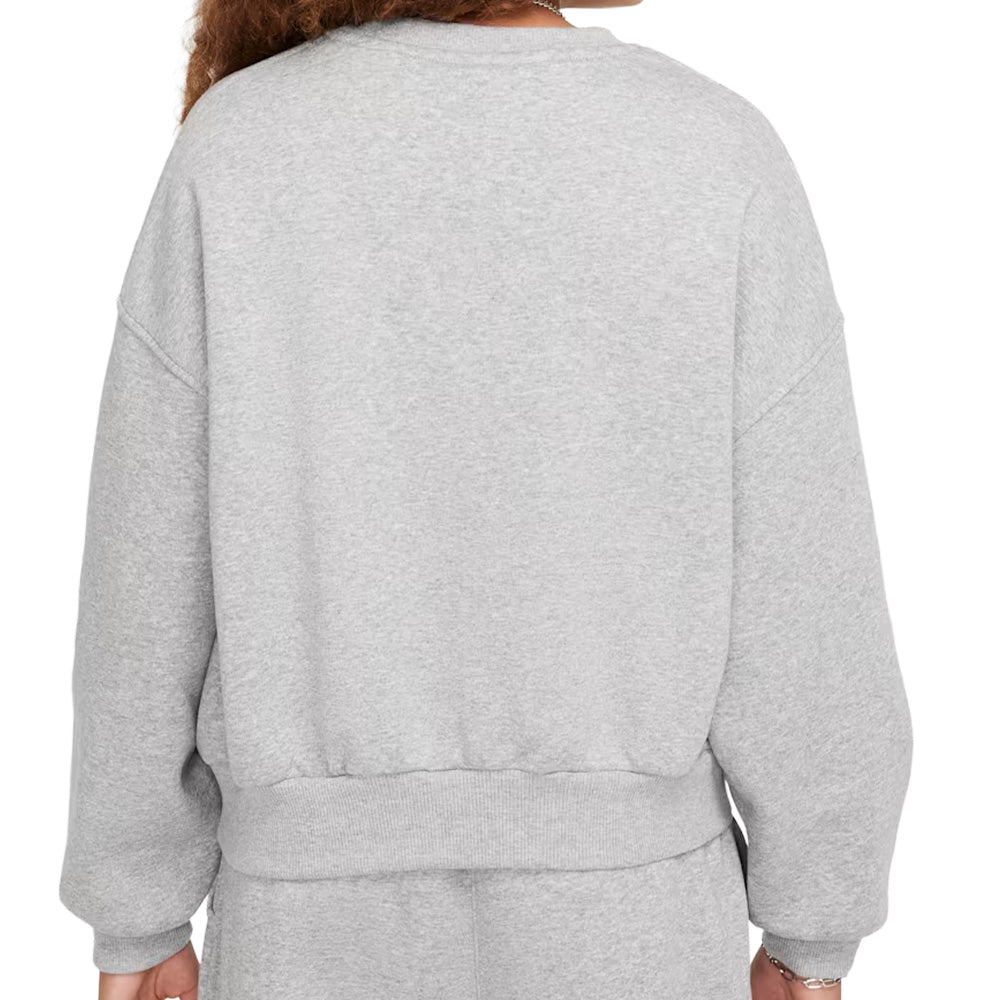 Girls' Club Fleece Boxy Crewneck Sweater