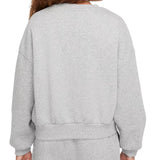 Girls' Club Fleece Boxy Crewneck Sweater