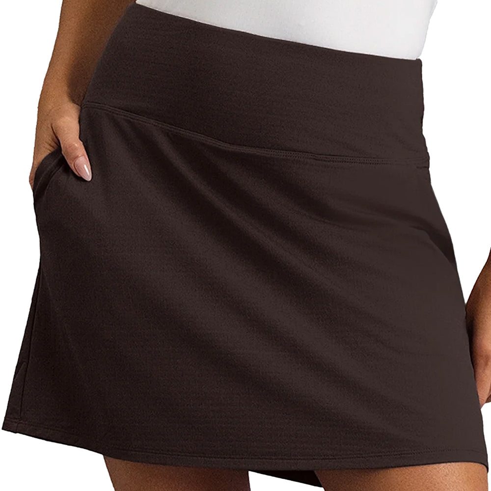 Women's Solid A-Line Skort
