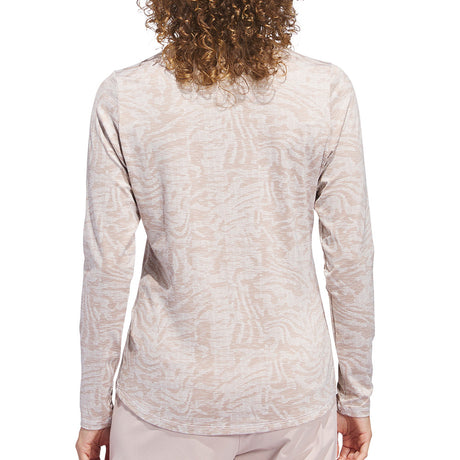 Women's Ultimate365 Jacquard Long Sleeve Mock Neck Shirt
