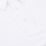 Melange Ice Nylon Long Sleeve Polo