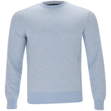 Quilted Double-Knit Crewneck Sweatshirt