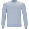 Quilted Double-Knit Crewneck Sweatshirt