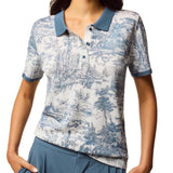 Women's Bardot Huntress Toile Short Sleeve Sweater