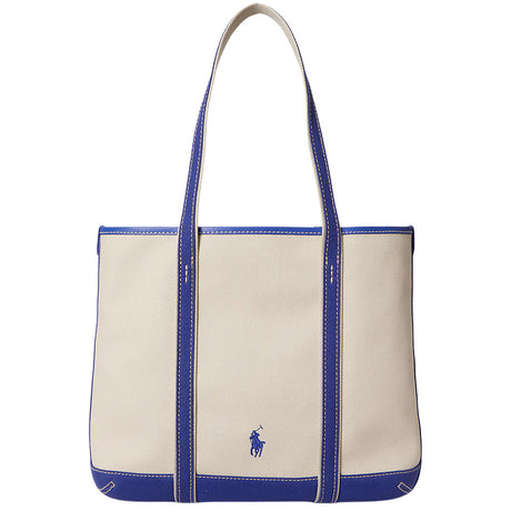 Polo Bear Canvas Small Shopper Tote Bag