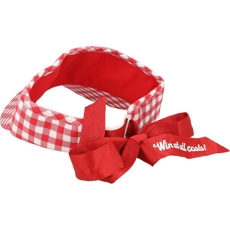 Women's High Top Check Visor - Fairway Styles