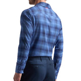Italian Shadow Plaid Long Sleeve Shirt