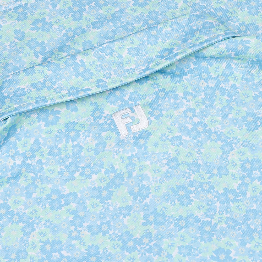 Multi Floral Lisle Polo