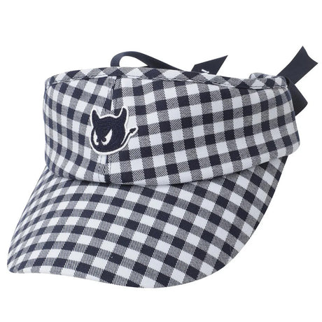 Women's High Top Check Visor