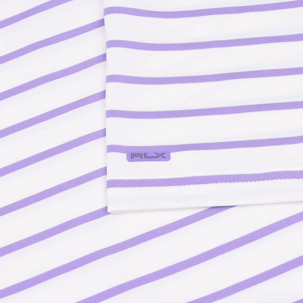Lightweight Airflow Center Stripe Polo