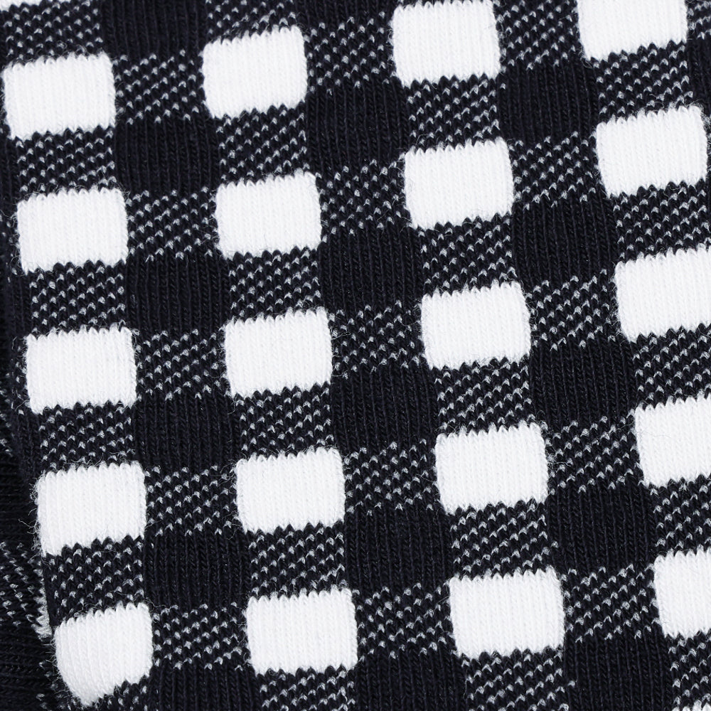 Women's Check Ribbon Socks