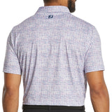 Tweed Print Polo - Fairway Styles