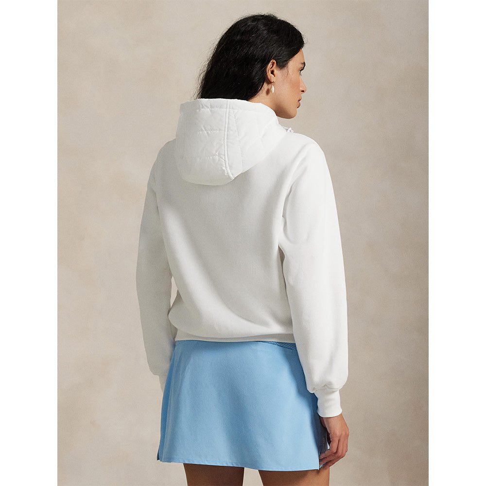 Women's Hybrid Fleece-Quilted Full Zip Hoodie