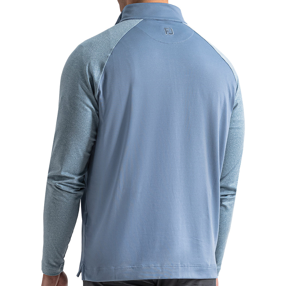 Raglan Block 1/4 Zip Pullover