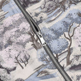 Women's Where Wolves Roam Jacquard Bomber Jacket - Fairway Styles