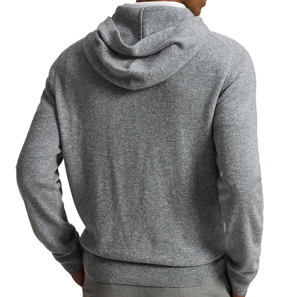 Washable Cashmere Hooded Sweater