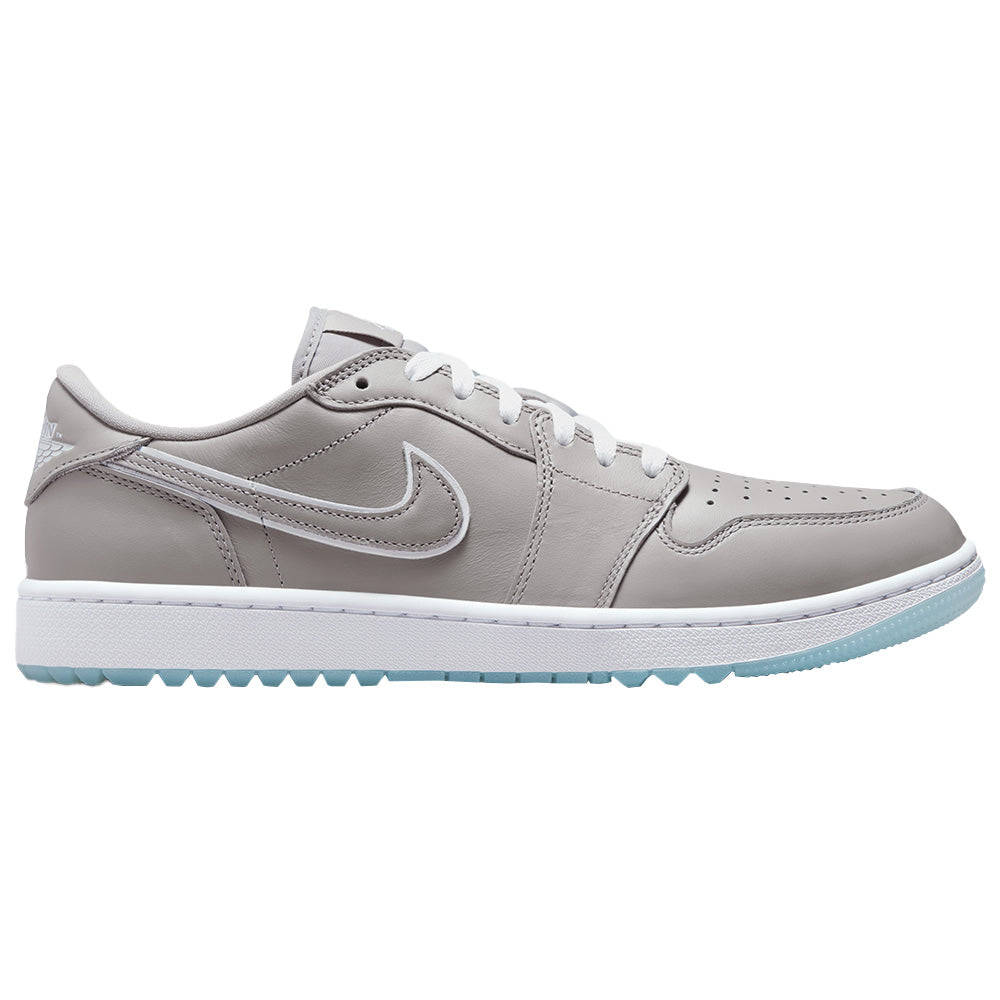 gray jordan golf shoes
