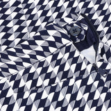 Women's Geo-Print Stretch-Twill Pants