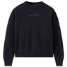 Women's Black Knit Intarsia Sweater