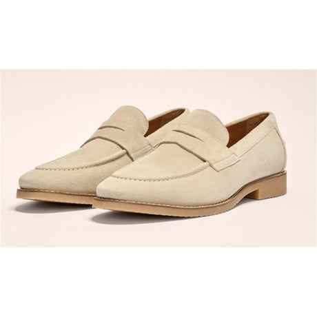 J - Flex Suede Penny Loafer - Fairway Styles
