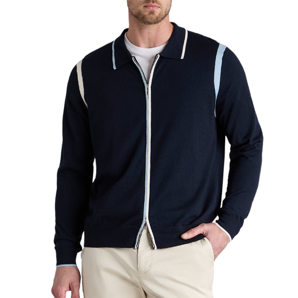 Cashmere Polo Jacket - Fairway Styles