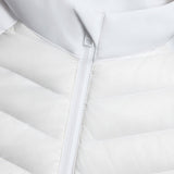 Women's V-Down Quilted Hybrid Jacket
