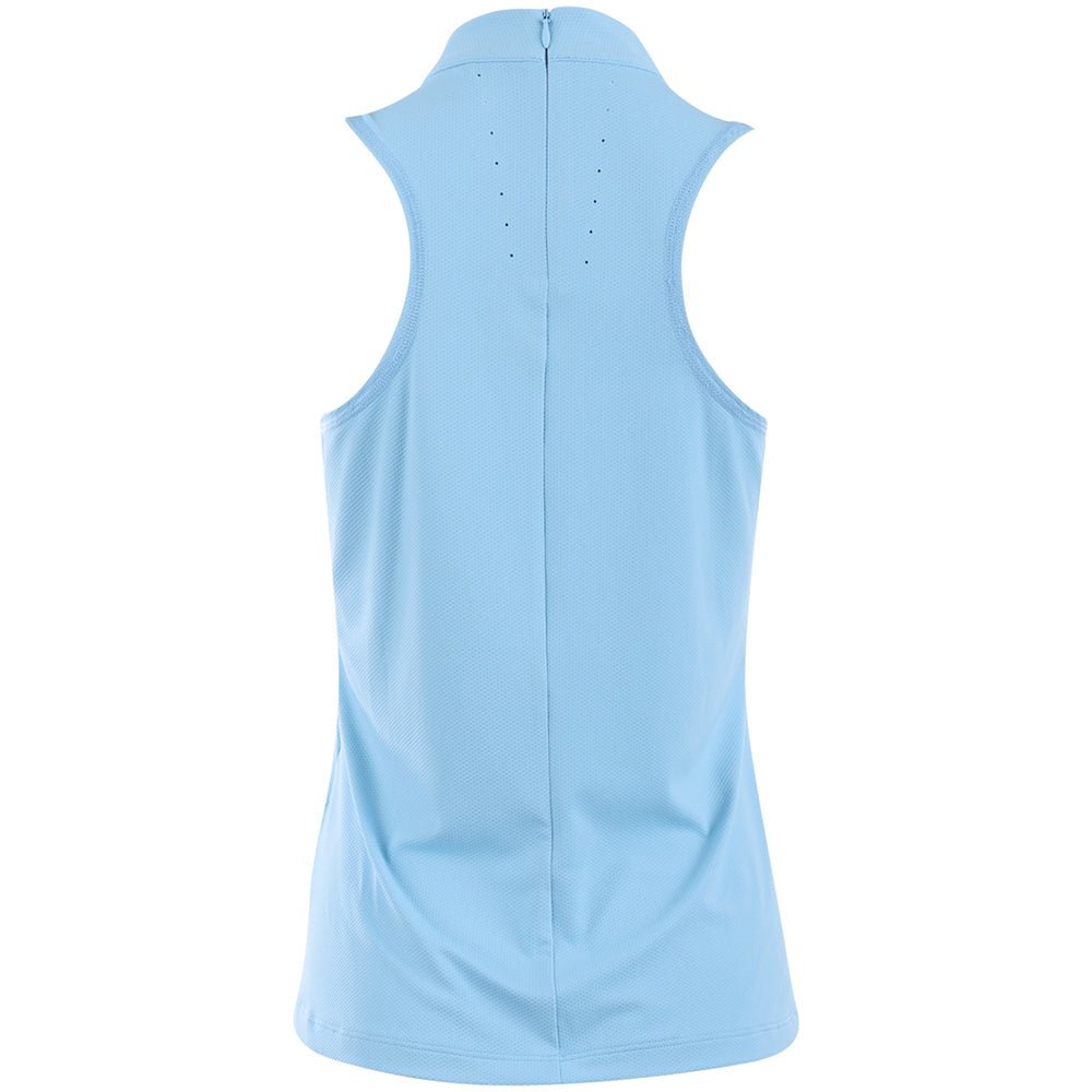 Women's Nylon Sport Sleeveless Mock Neck Top