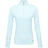 Women's The Gemma Striped Long Sleeve 1/4 Zip Mock Neck Top - Fairway Styles