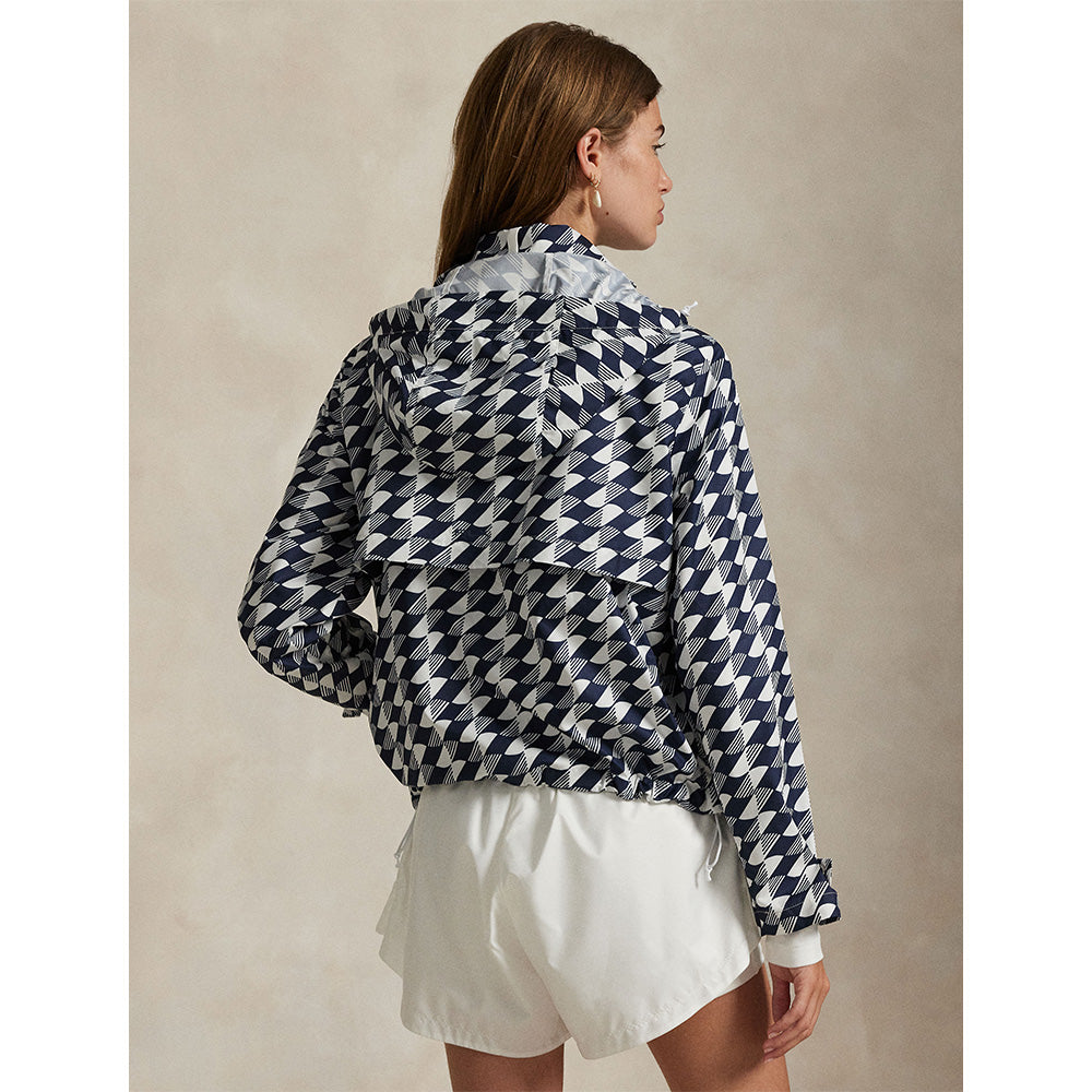 Women's Graphic Hooded Rain Jacket