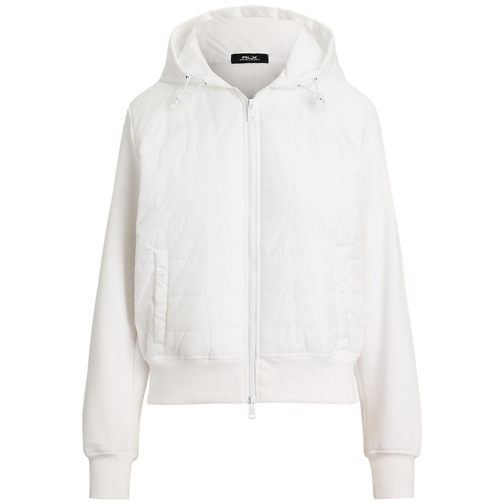 Women's Hybrid Fleece-Quilted Full Zip Hoodie