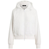 Women's Hybrid Fleece-Quilted Full Zip Hoodie